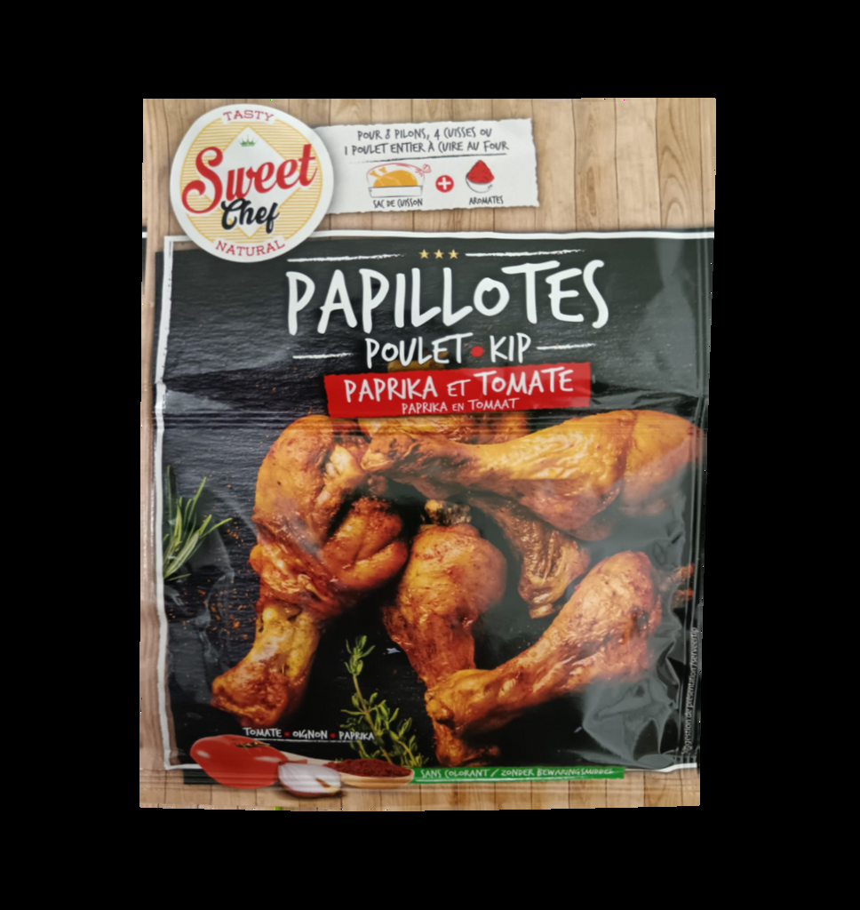 SWEET PAPILLOTE PAPRIKA TOMATE 28g x 24