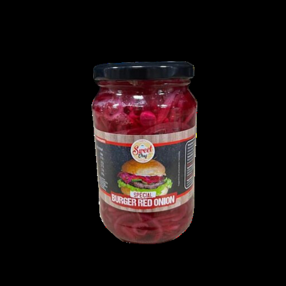 SWEET RED OIGNON BURGER 370ML X 6