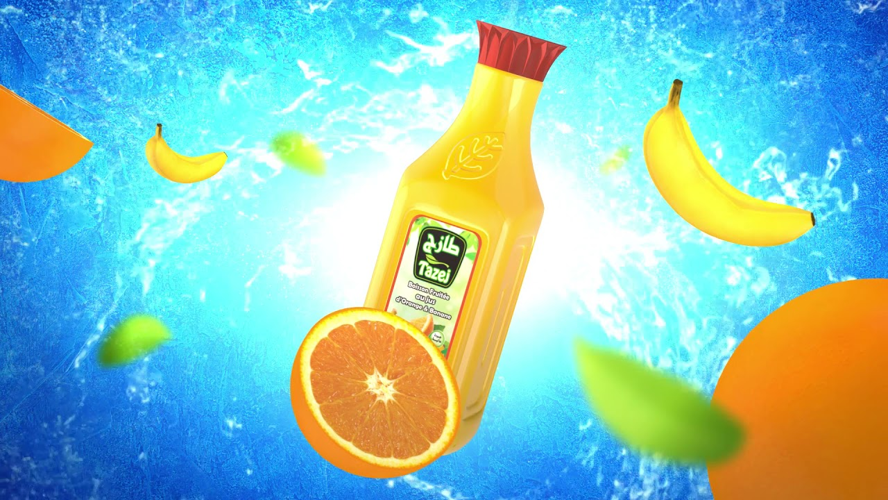 TAZEJ Orange Banane 1.25L X 6