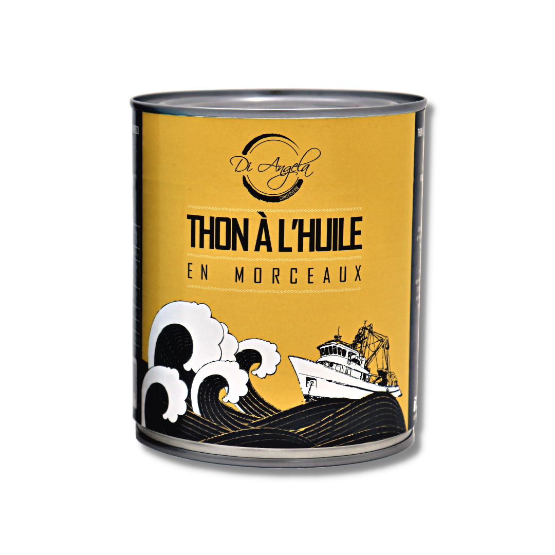 THON A L'HUILE  4/4 800G x 6 - DI ANGELA