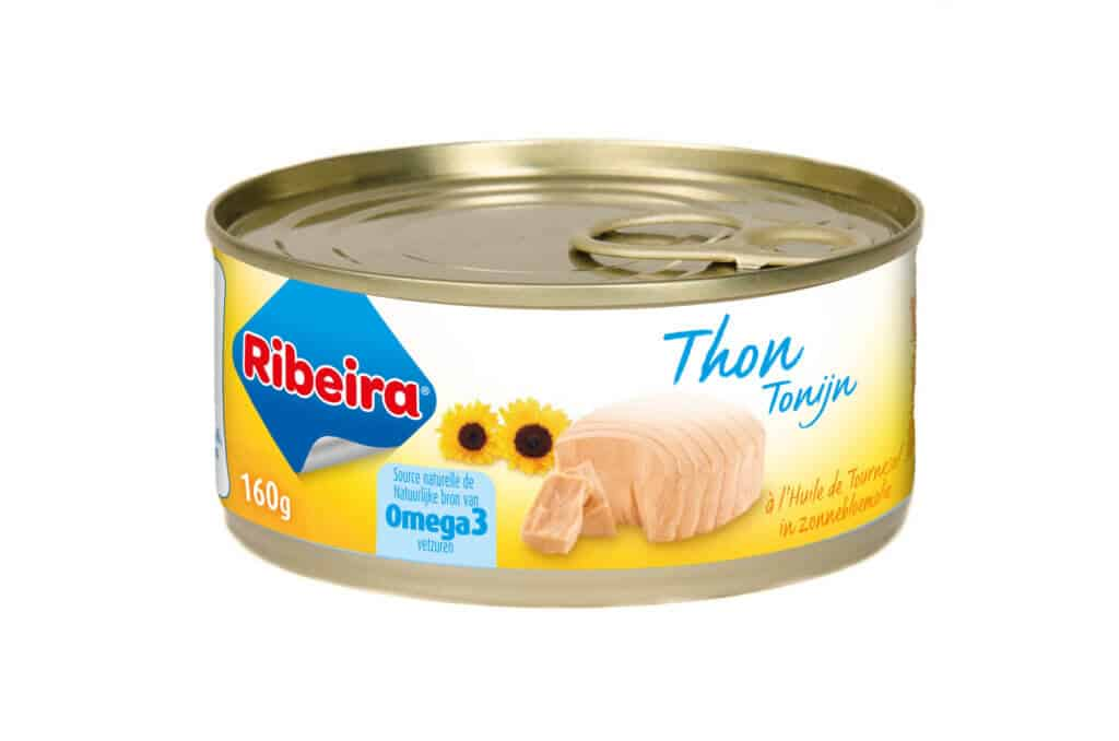 THON ENTIER A L'HUILE 160G X 48 RIBEIRA