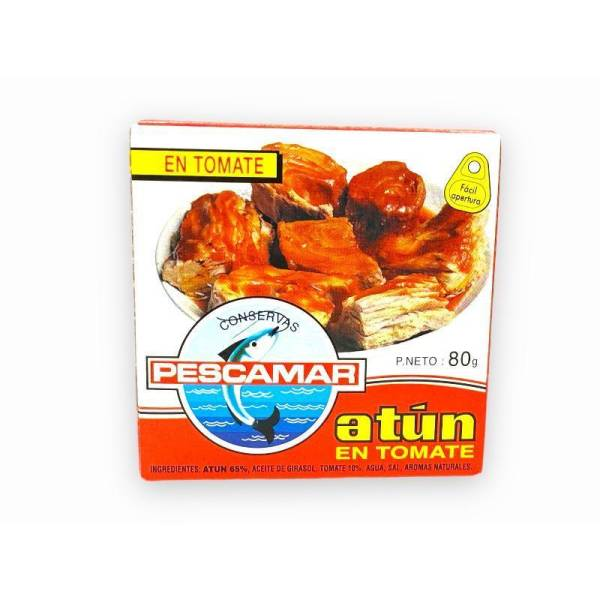 THON PESCAMAR TOMATE 80G x 100