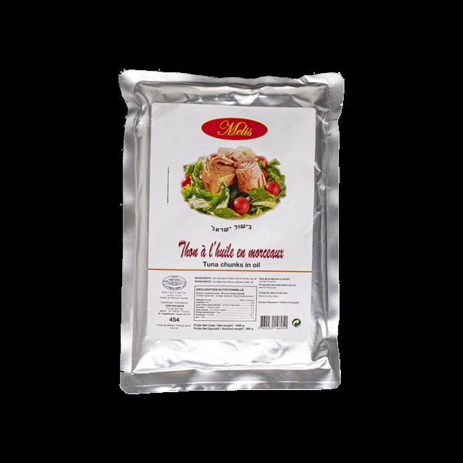 THON RIBEIRA POCHE HUILE 1KG x 16