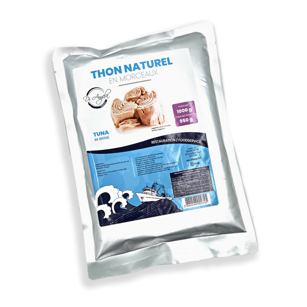 THON RIBEIRA POCHE NATURE 1KG x 16
