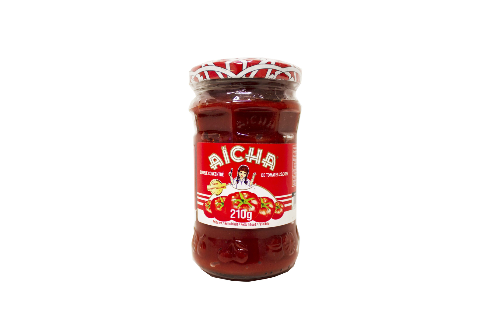 TOMATE CONCENTREE AICHA  37CL X 6