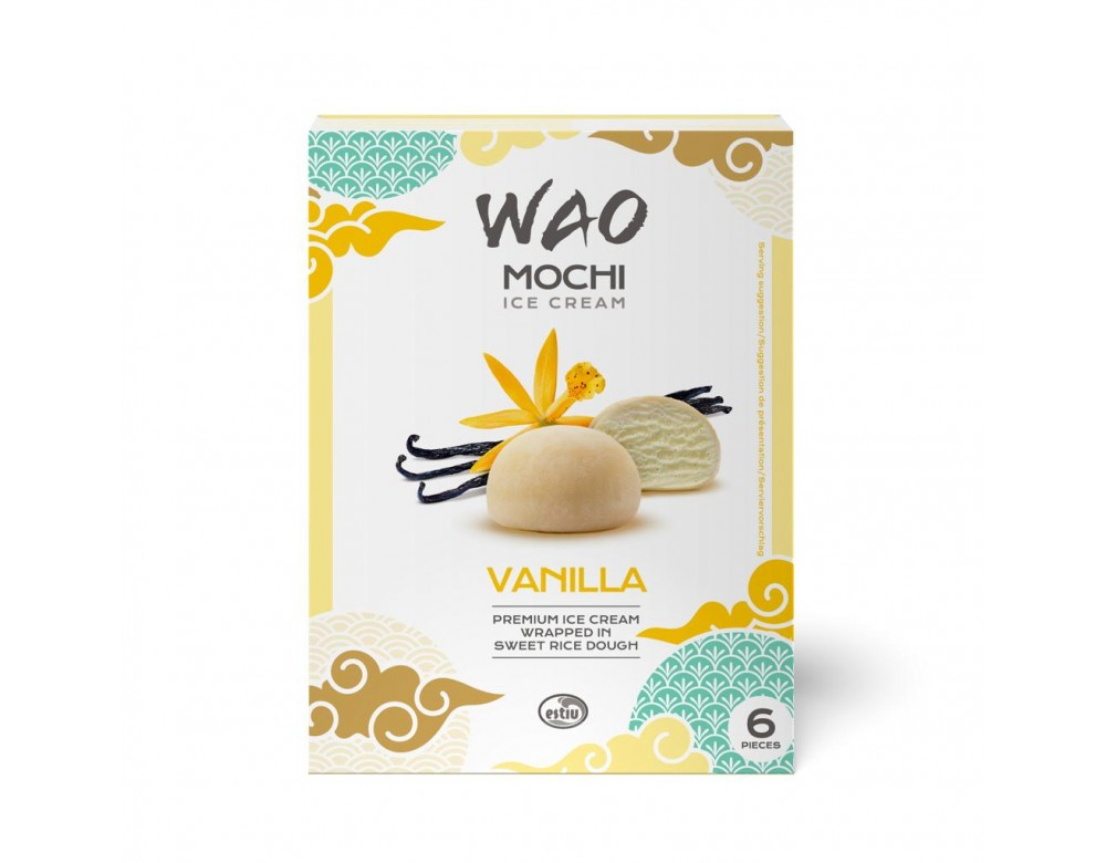 WAO MOCHI VANILLE 6PCS