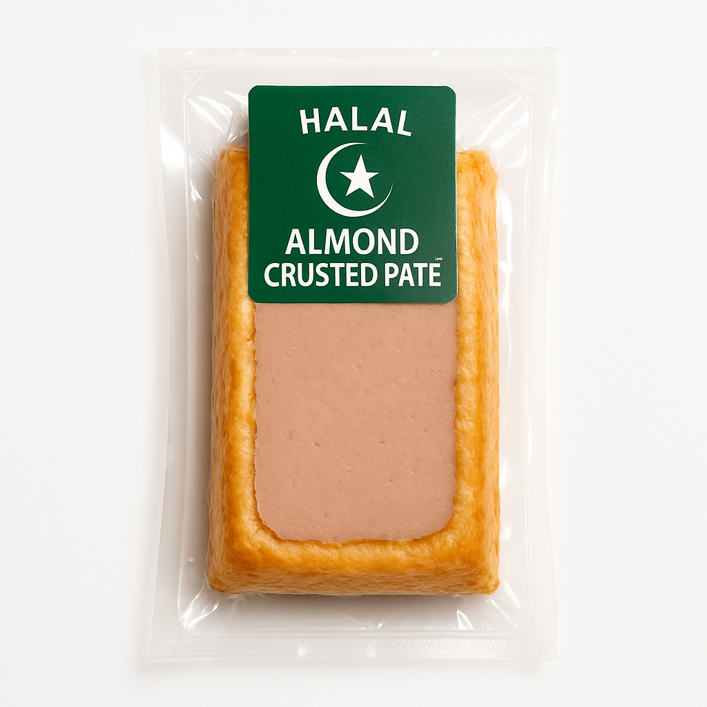 Almond or Pistachio Crusted Pâté 1.5 kg