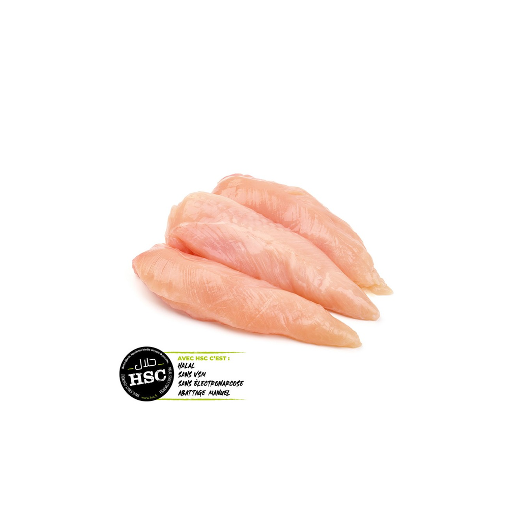 Aiguillette De Poulet Frais "Certifiee" Au kg