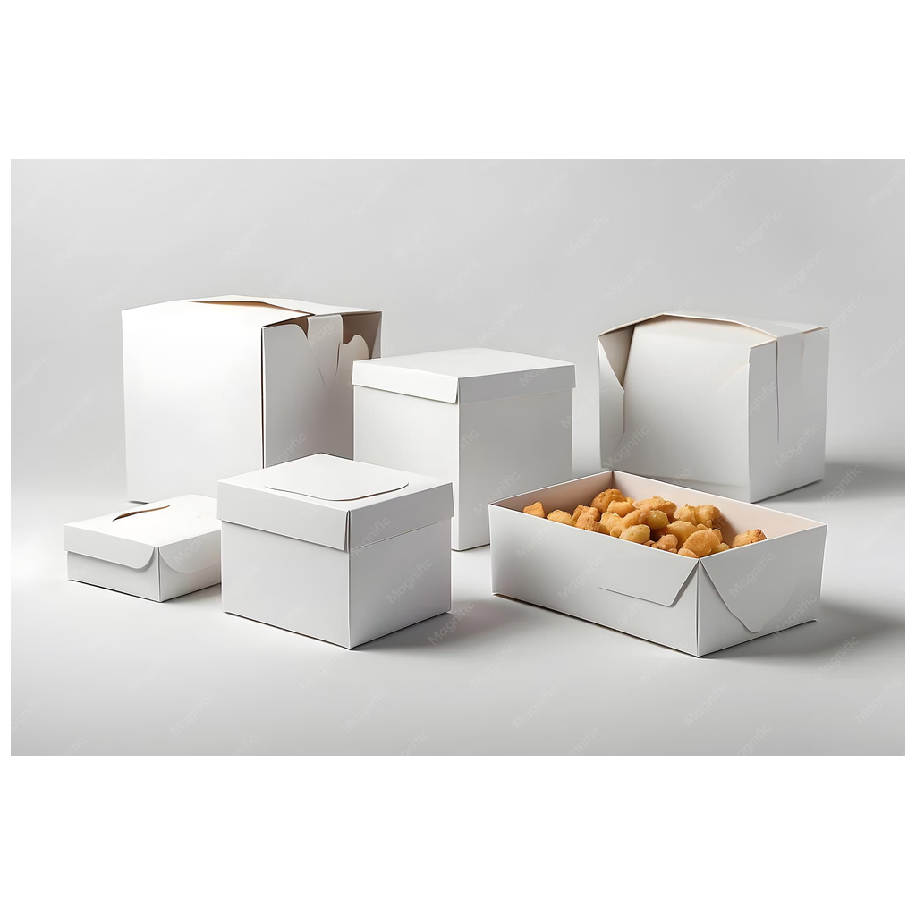 Boite Wrap "Good Food" En Carton X 50 pcs