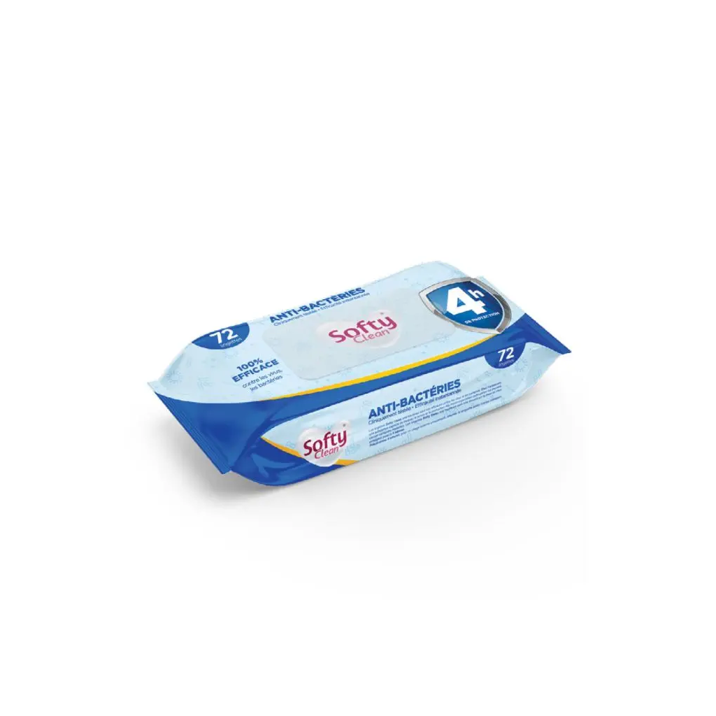 Lingettes Anti Bacterienne Colis De 500 pcs
