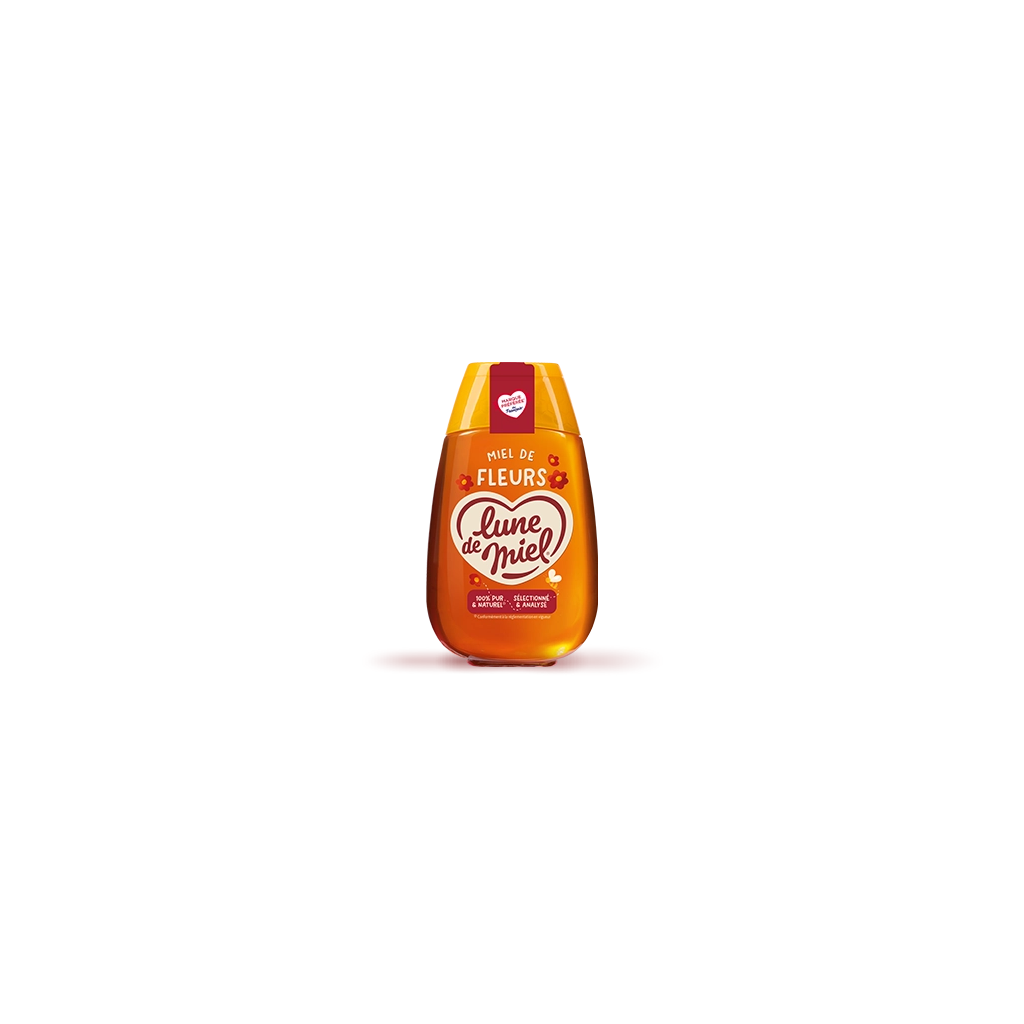 Miel Fleurs Liquide 500 g Lune De Miel