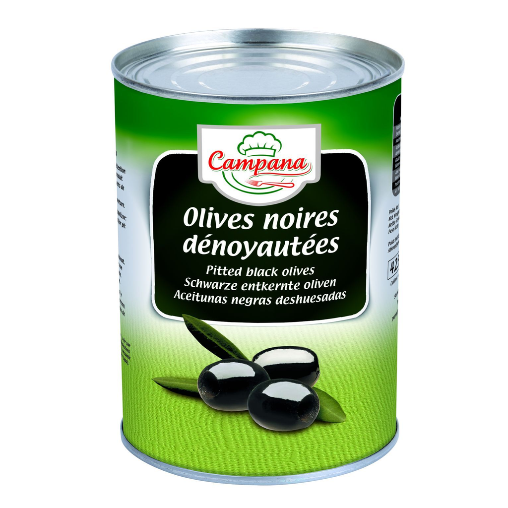 Olives Noires Denoyautees Campana La Boite 5/1