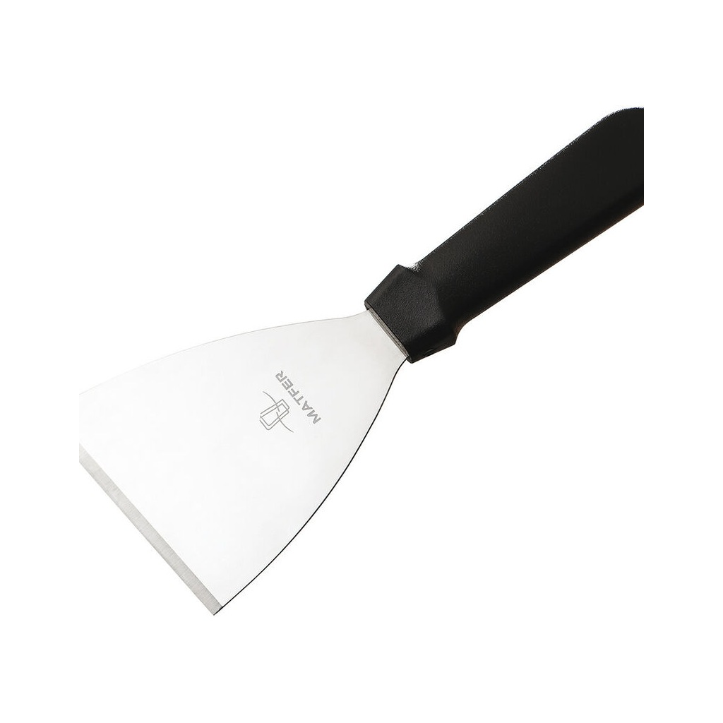 Spatule Triangle Inox Manche Plastique 10 cm