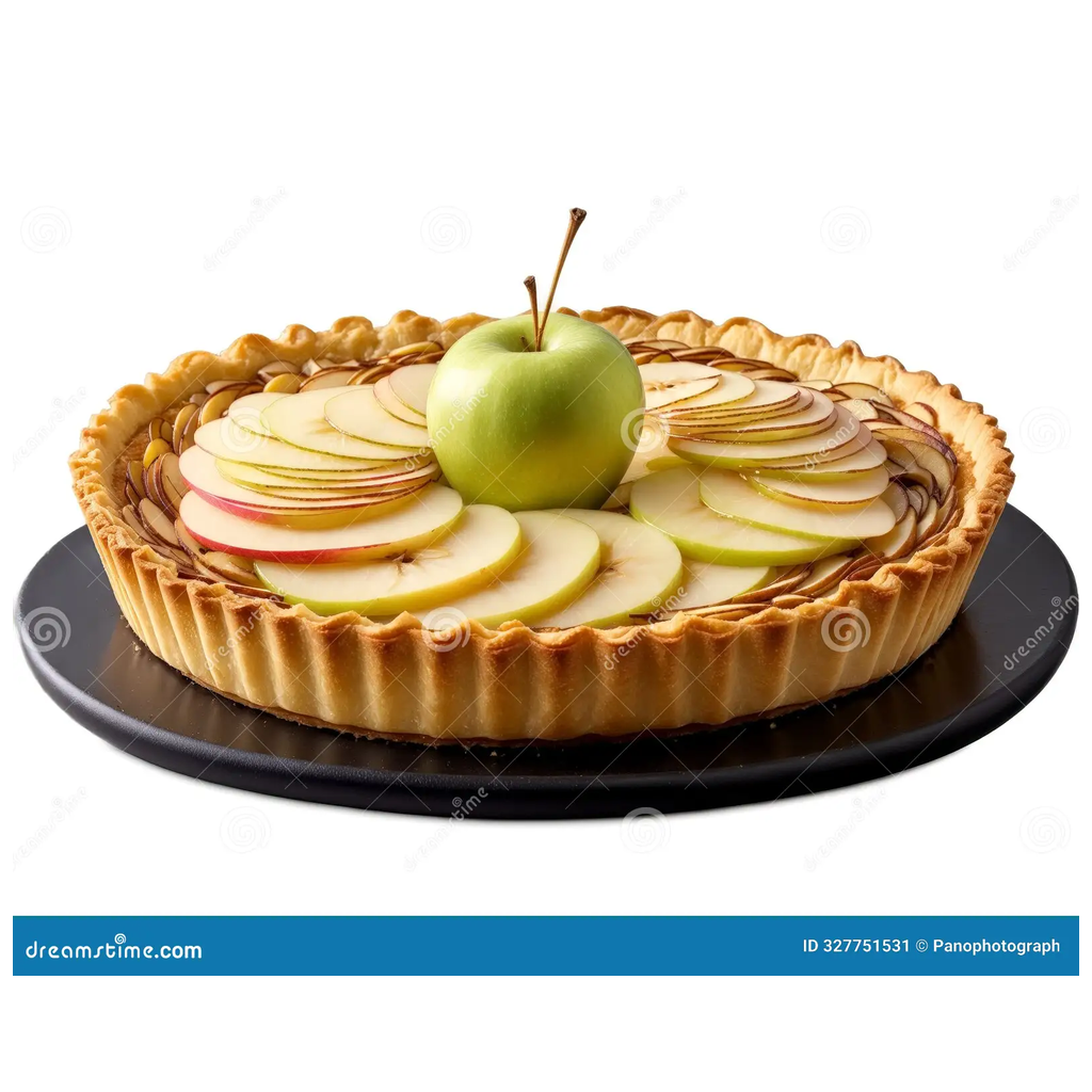 Tarte Aux Pommes Pre Decoupee "Pasquier" 720 g 10 Parts( Ref 109 )