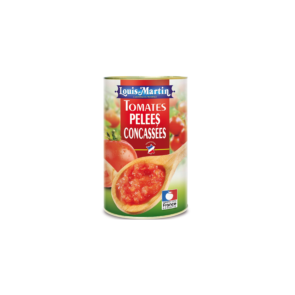 Tomates Pelees Douces Concassees "Prontofresco" Boite 3/1