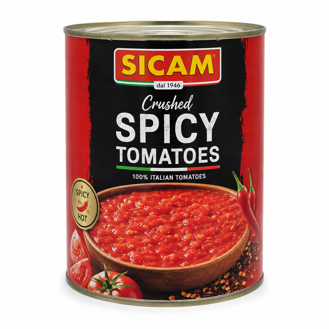 Crushed spicy tomatoes 15% 400g SICAM