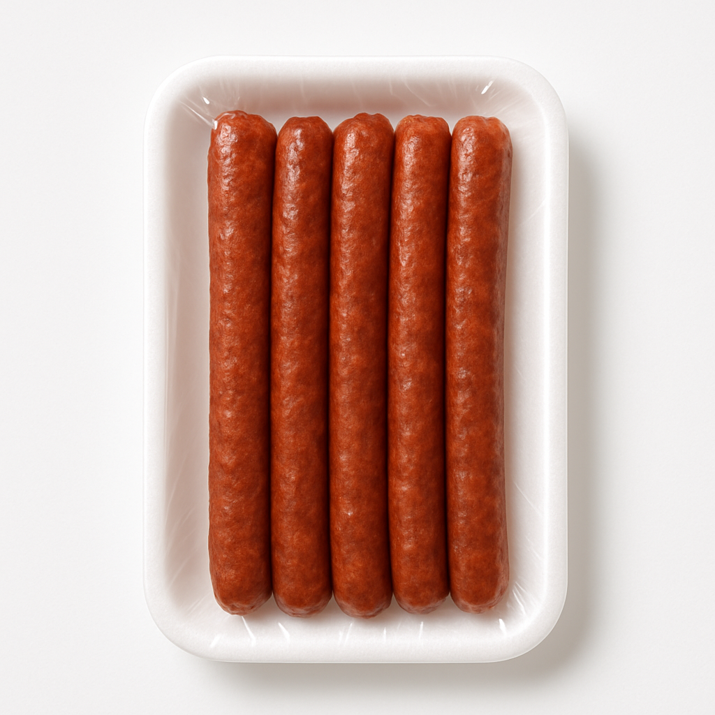 ROUND OF PRECOOKED POULTRY MERGUEZ